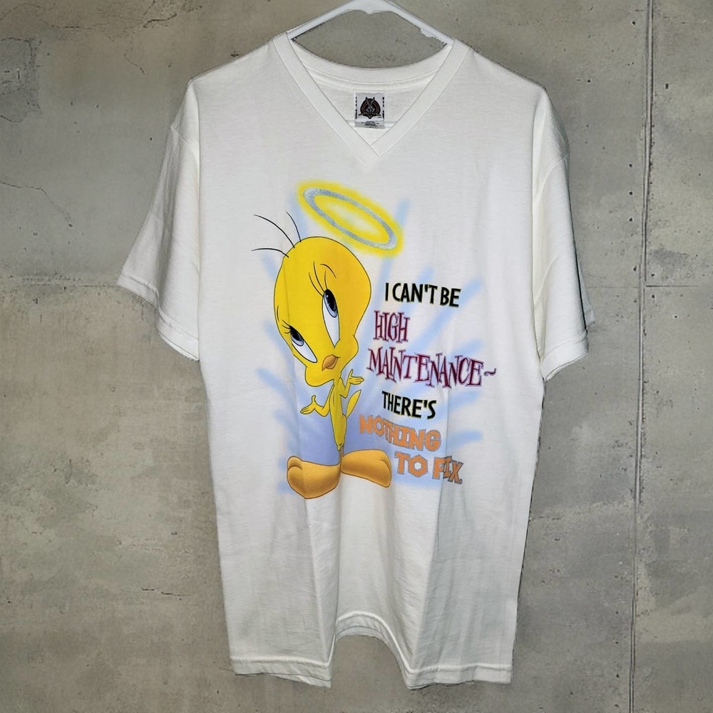 Vintage 1997 Looney Tunes Tweety Bird Shirt - Medium - NWT